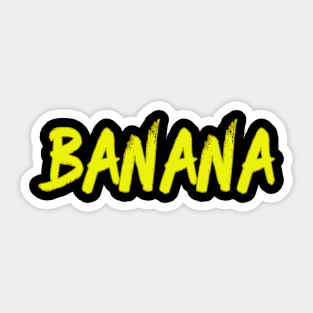 Banana Sticker